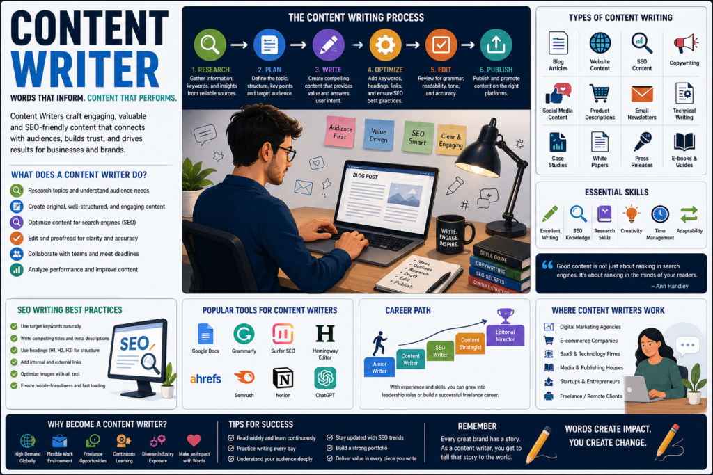 Content writing career guide