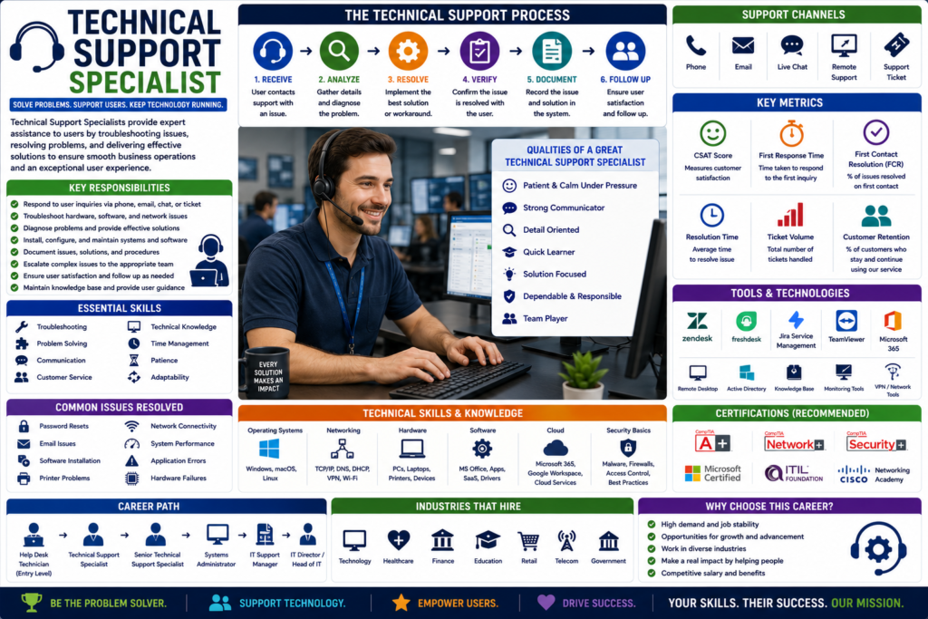 Technical support specialist career guide