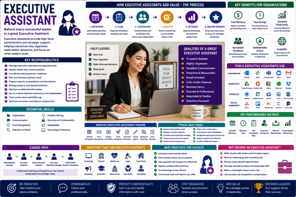 The role of an executive assistant