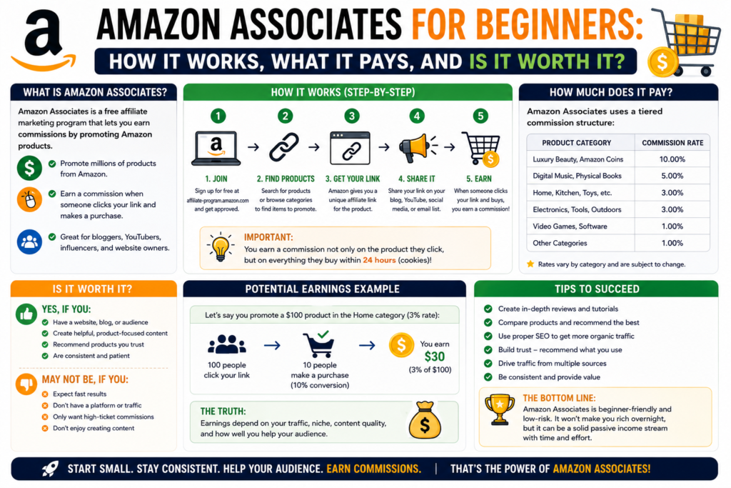 Amazon Associates for beginners