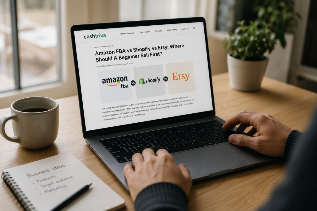 Amazon FBA vs Shopify vs Etsy