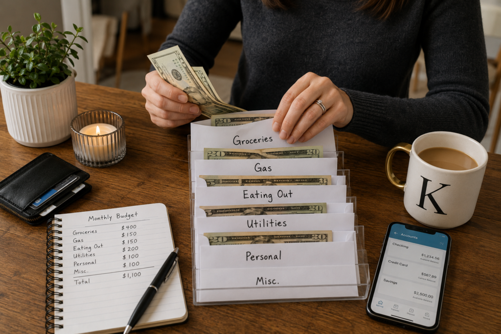 Cash envelope method