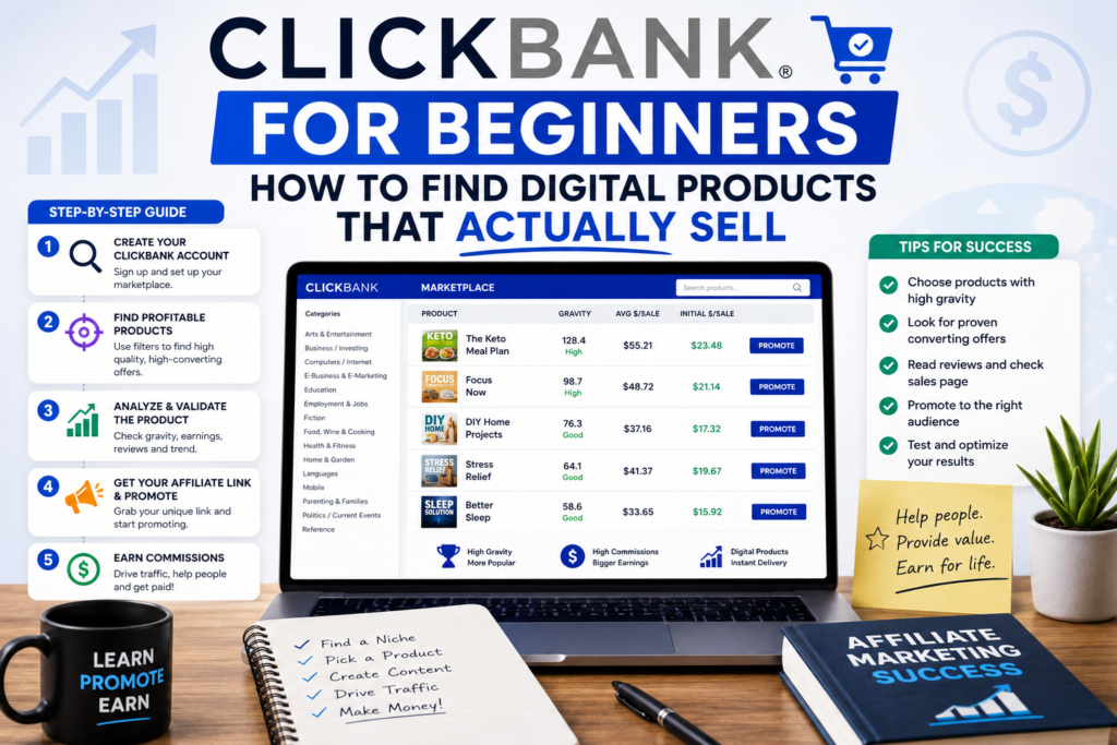 ClickBank for beginners
