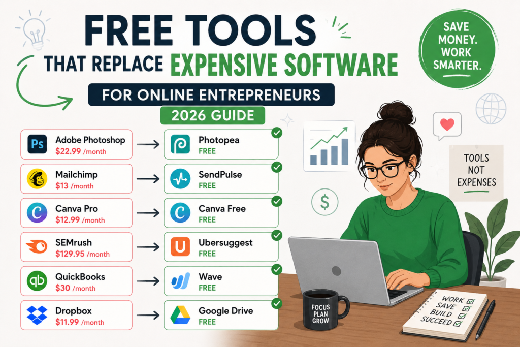 Free tools that replace expensive software
