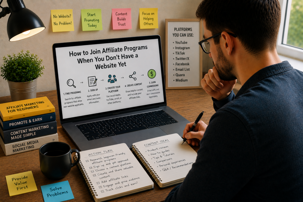 How to Join Affiliate Programs