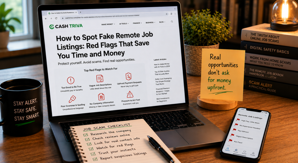 How to Spot Fake Remote Job Listings