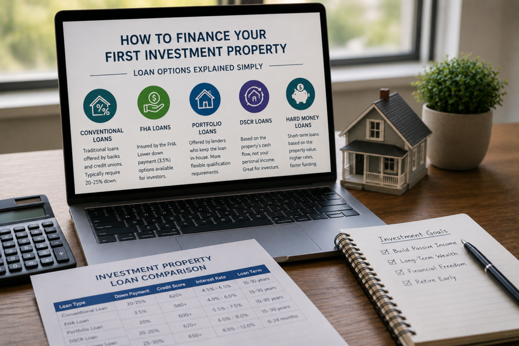 How to finance first investment property
