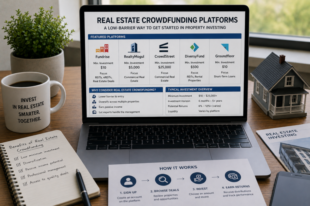 Real estate crowdfunding platforms