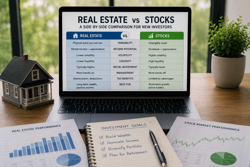 Real estate vs stocks