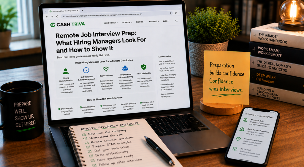 Remote Job Interview Prep