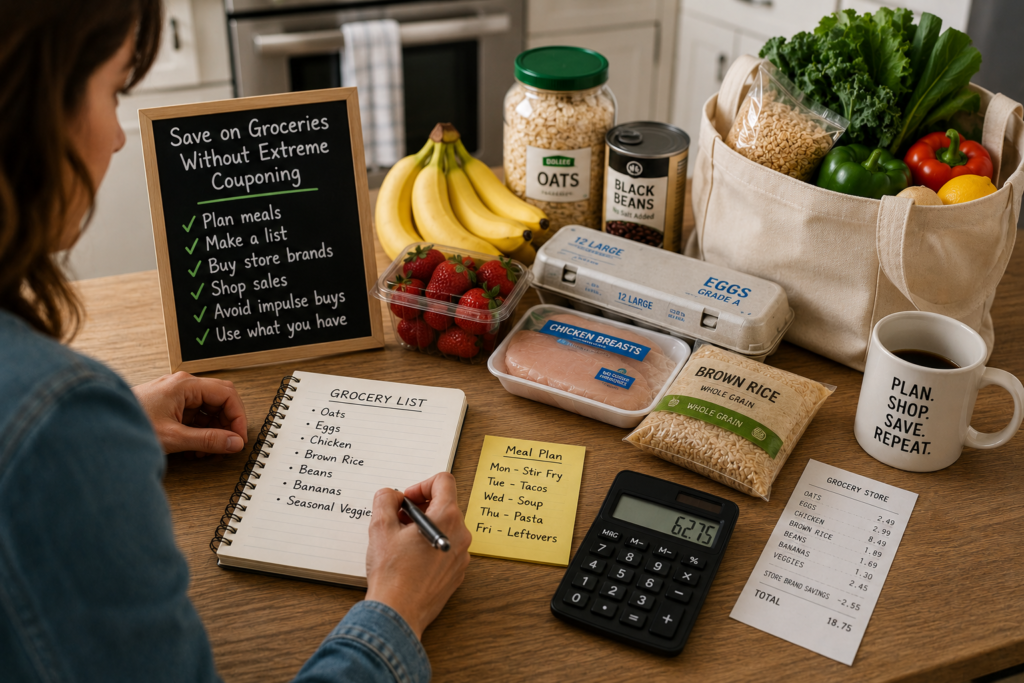 Save money on groceries without couponing