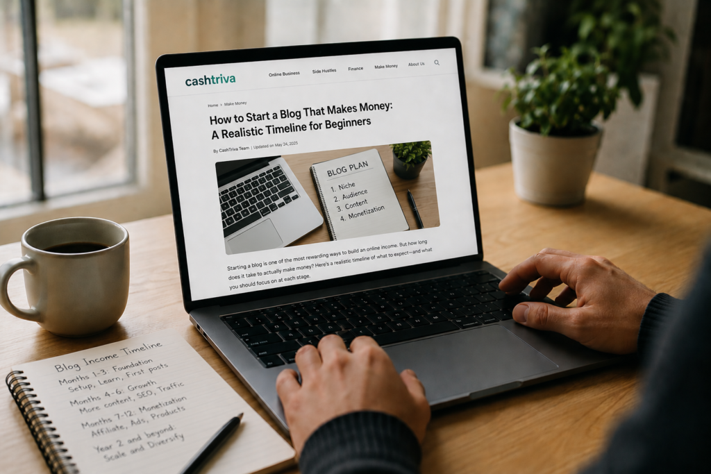Start a blog that makes money