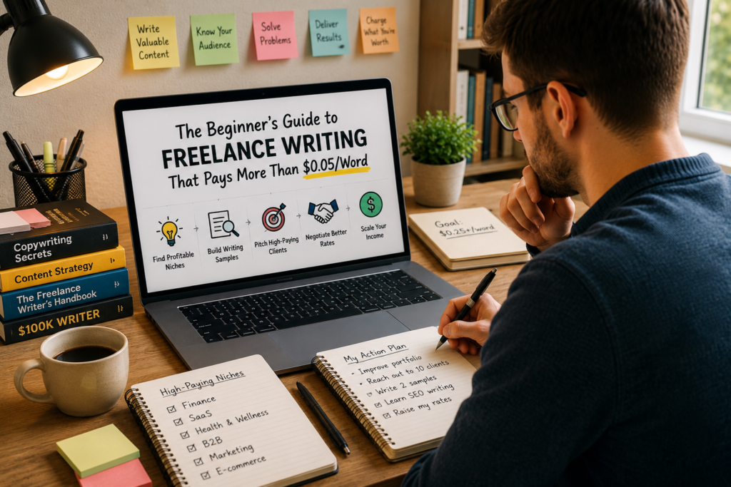 The Beginner's Guide to Freelance Writing