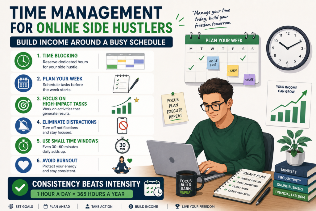Time management for side hustlers