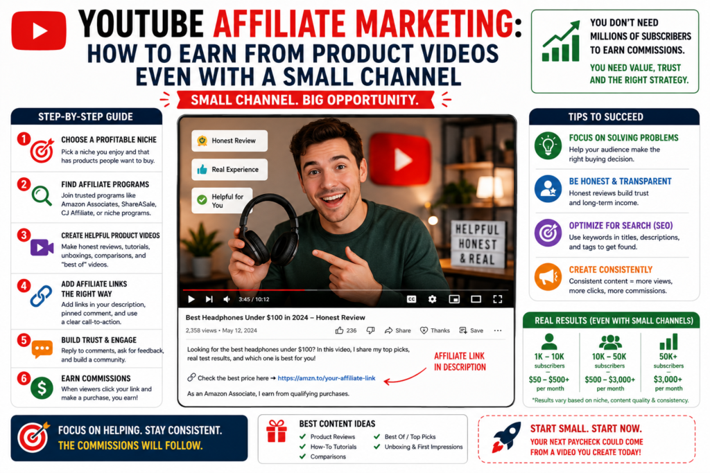YouTube affiliate marketing