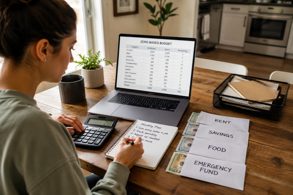 Zero-based budgeting